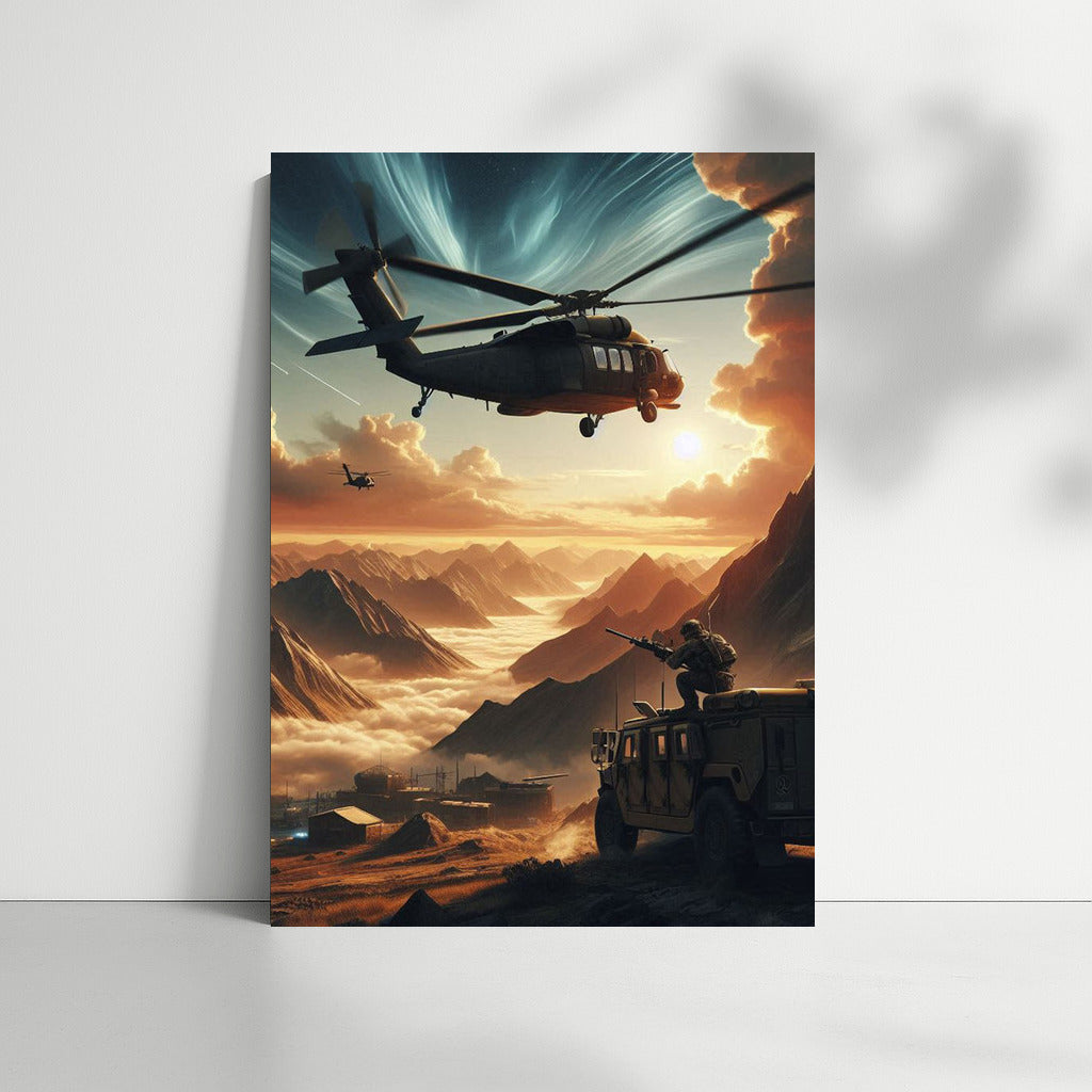 Helicopters over Mountain Peaks: Dynamics and Dreams