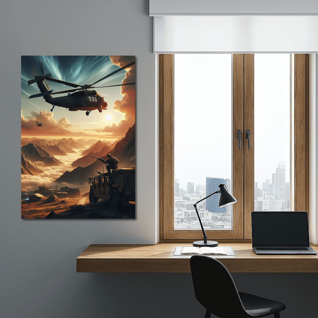 Helicopters over Mountain Peaks: Dynamics and Dreams