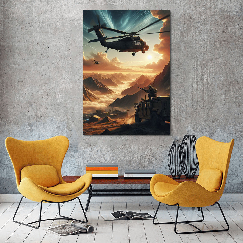 Helicopters over Mountain Peaks: Dynamics and Dreams