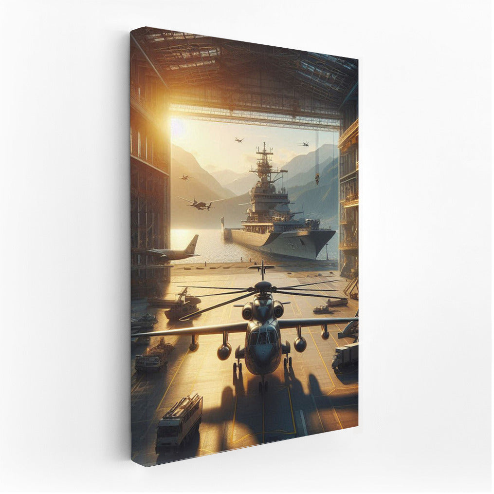 Port Helicopters and Ship: Sea Adventures