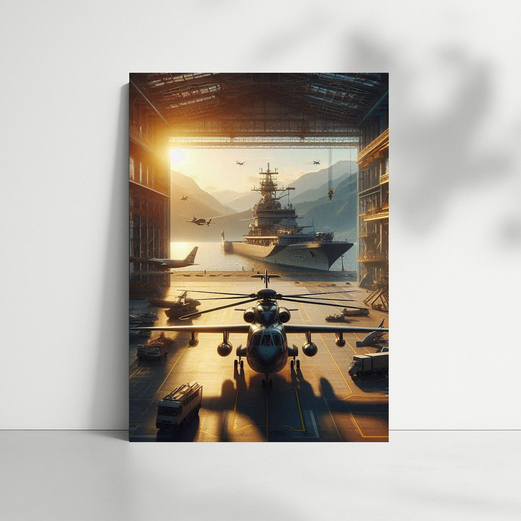 Port Helicopters and Ship: Sea Adventures