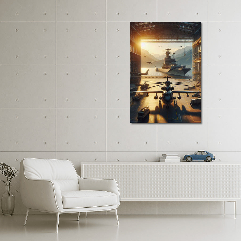 Port Helicopters and Ship: Sea Adventures