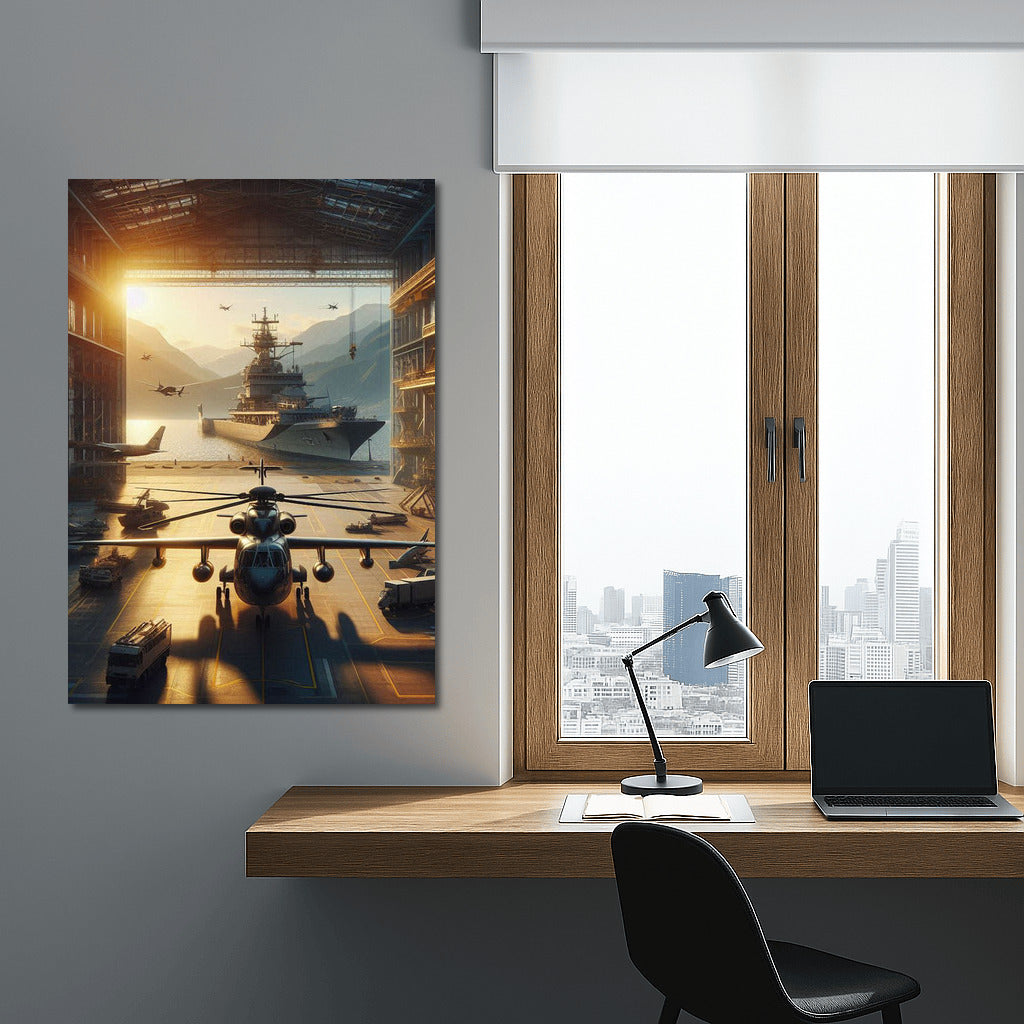 Port Helicopters and Ship: Sea Adventures