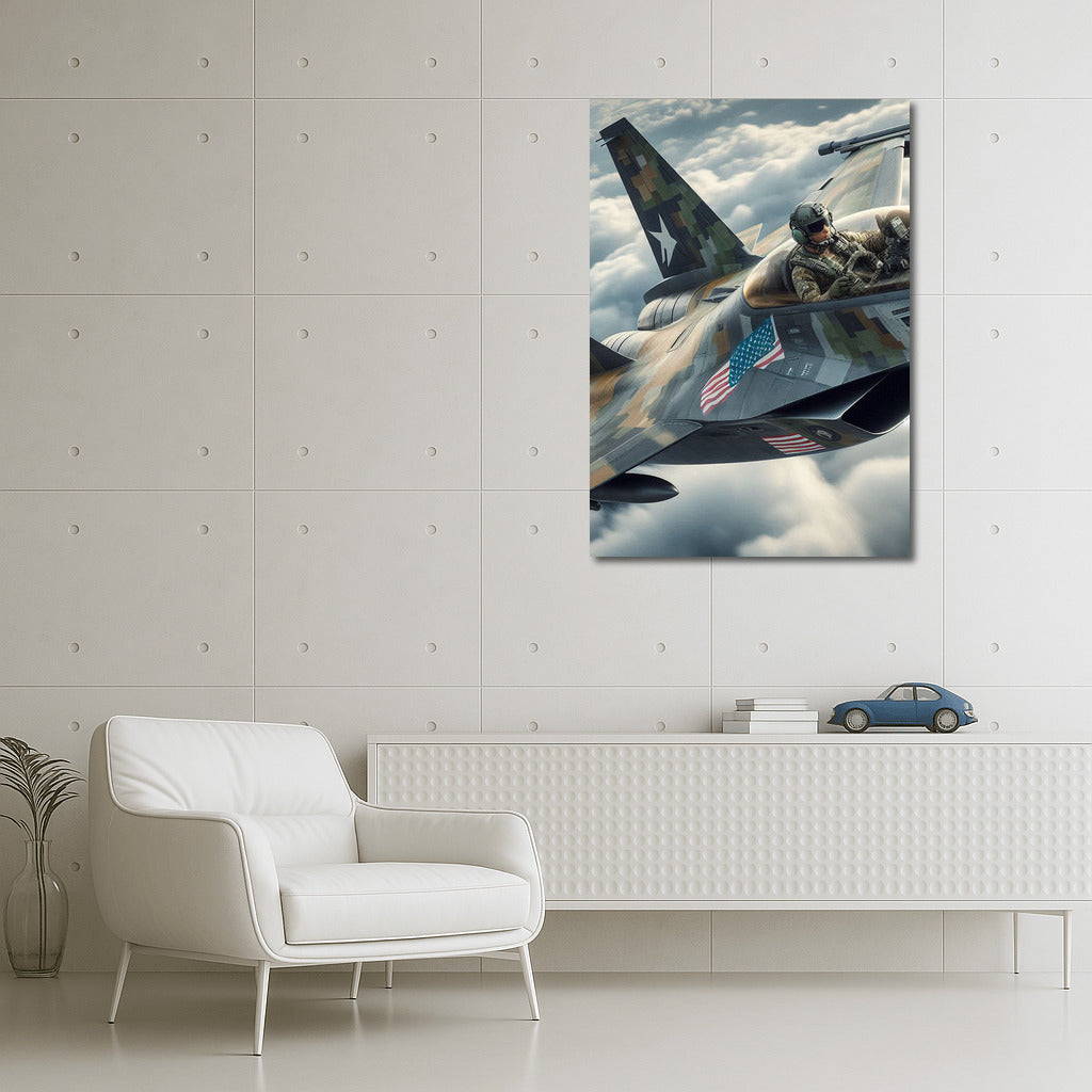 Steel Bird: Warplane in the Clouds