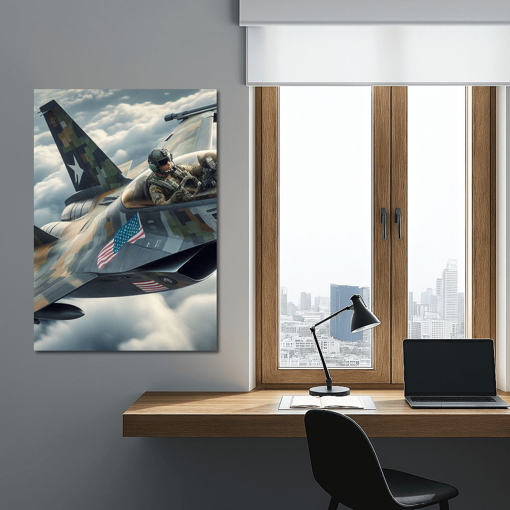 Steel Bird: Warplane in the Clouds