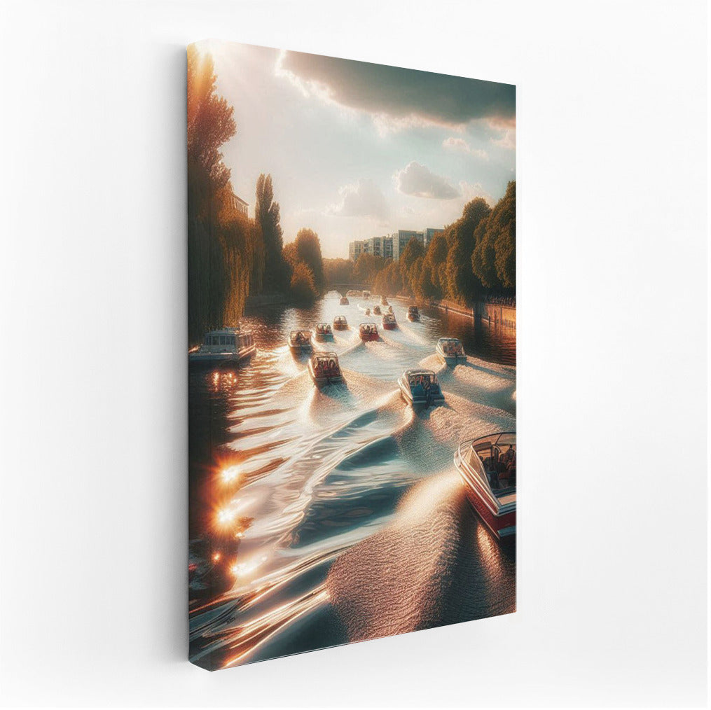 Sunset River Adventures with Motorboats