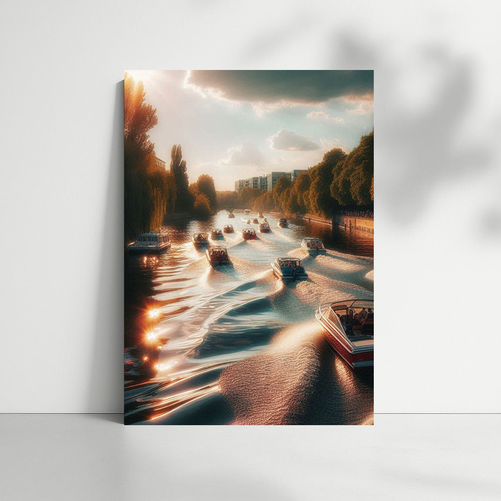 Sunset River Adventures with Motorboats