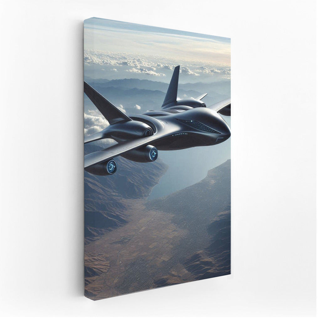 Futuristic Flight: Reconnaissance Aircraft in the Endless Sky