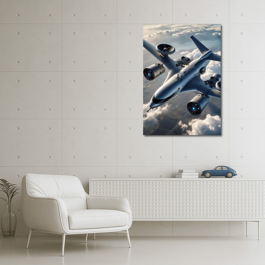 Grace of the Scout: Airplane in the Clouds