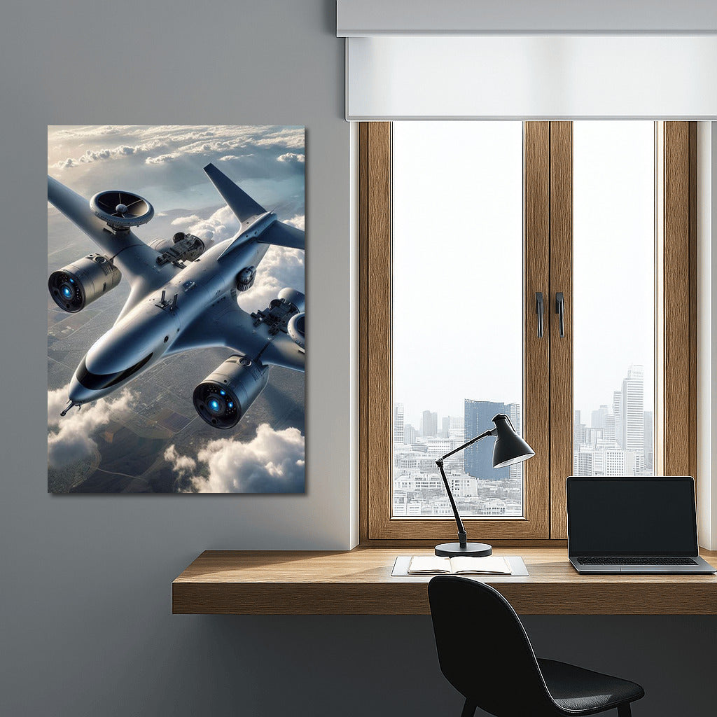 Grace of the Scout: Airplane in the Clouds