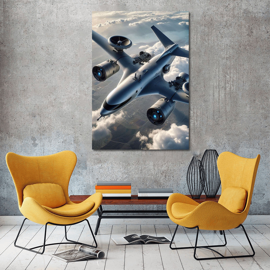 Grace of the Scout: Airplane in the Clouds