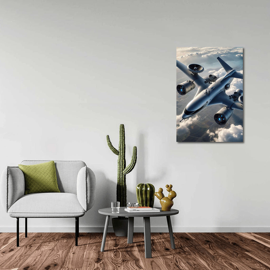 Grace of the Scout: Airplane in the Clouds