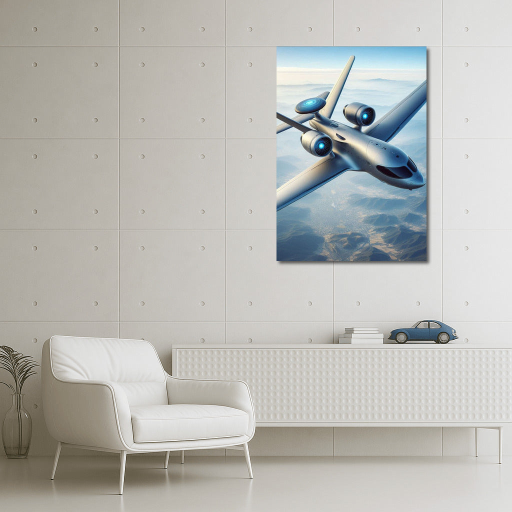 Soaring Scout: State-of-the-Art Aircraft in the Endless Sky