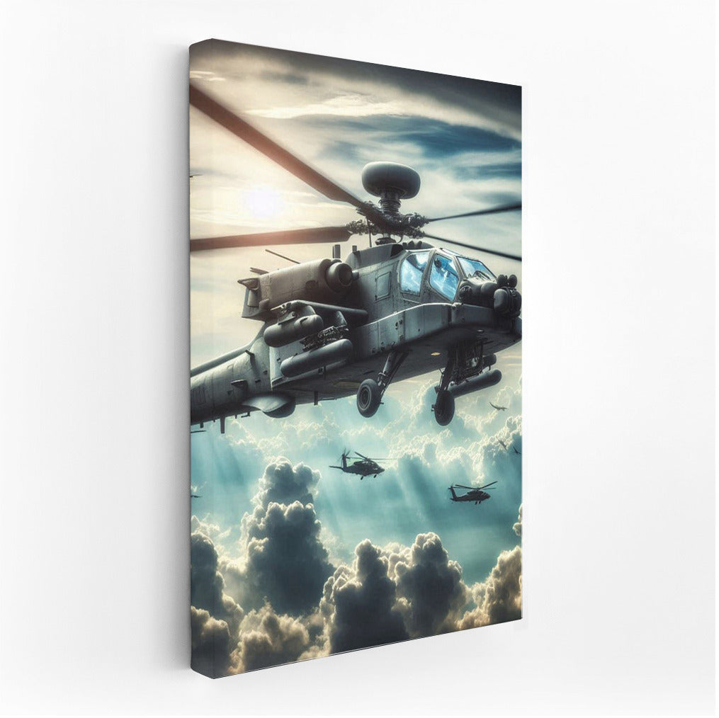 Hovering Scouts: Helicopters Among the Clouds