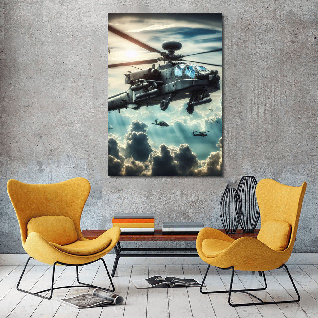 Hovering Scouts: Helicopters Among the Clouds