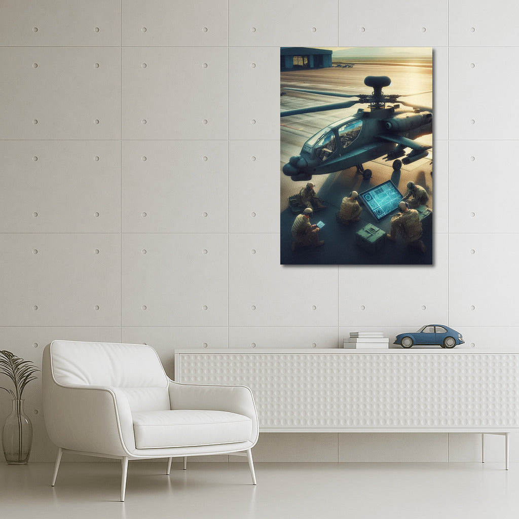 Reconnaissance Helicopter at the Airfield: Air Power for Aviators