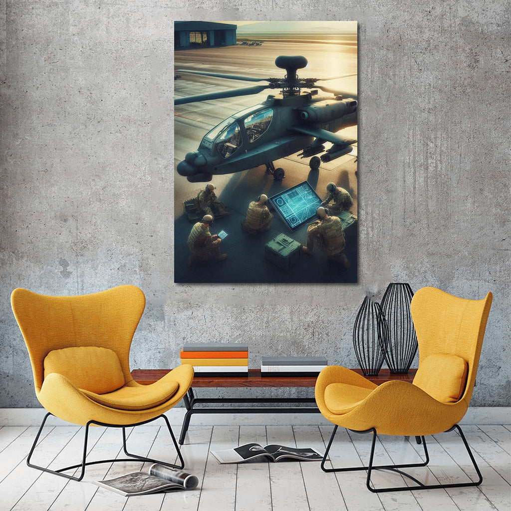 Reconnaissance Helicopter at the Airfield: Air Power for Aviators