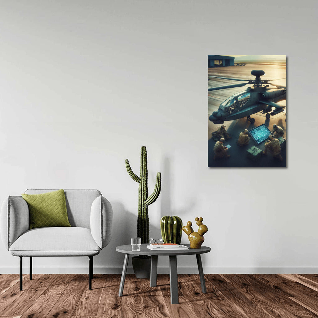 Reconnaissance Helicopter at the Airfield: Air Power for Aviators