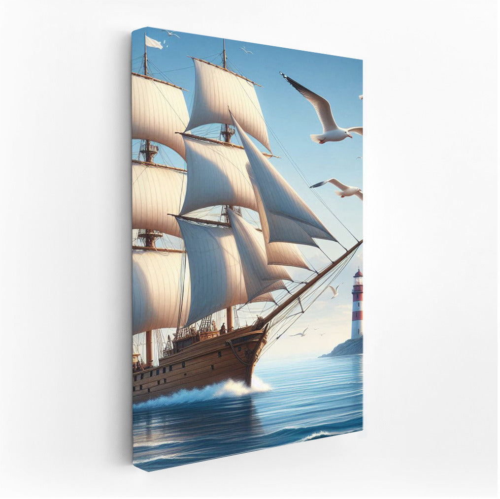 Sailboats on the Wave: Maritime Romance