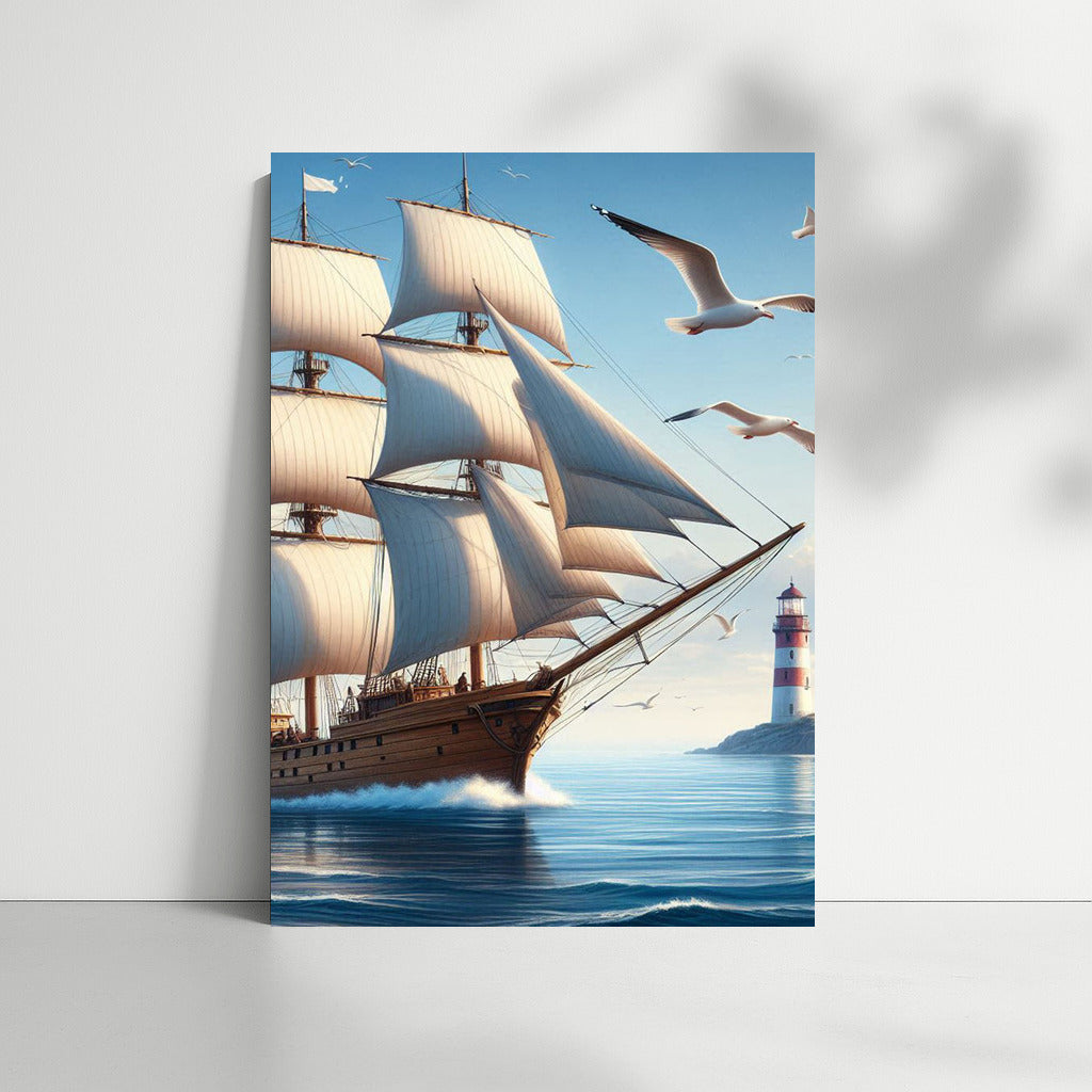 Sailboats on the Wave: Maritime Romance