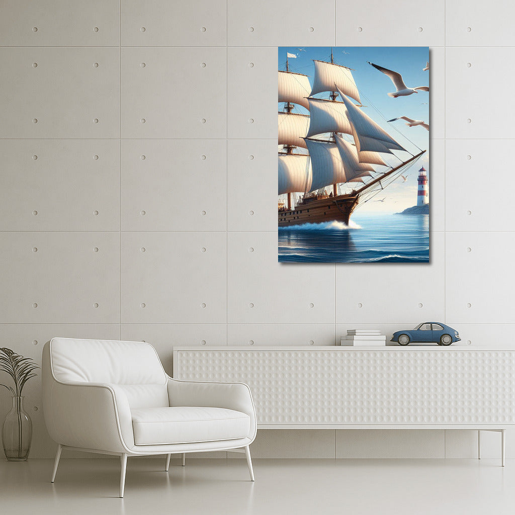 Sailboats on the Wave: Maritime Romance