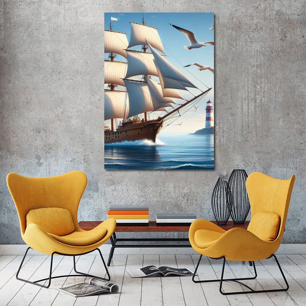 Sailboats on the Wave: Maritime Romance