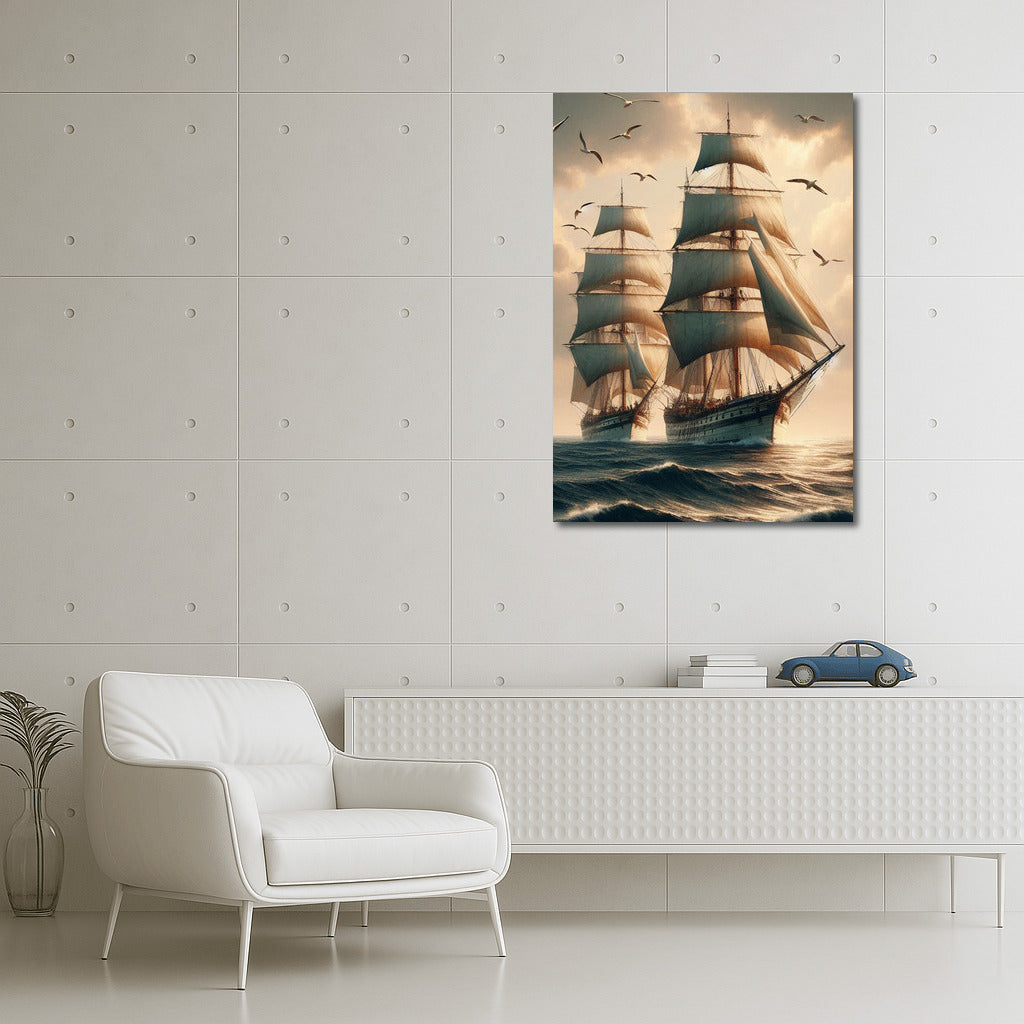 Majestic Schooners: Adventures on the Waves Schooners Sea 2