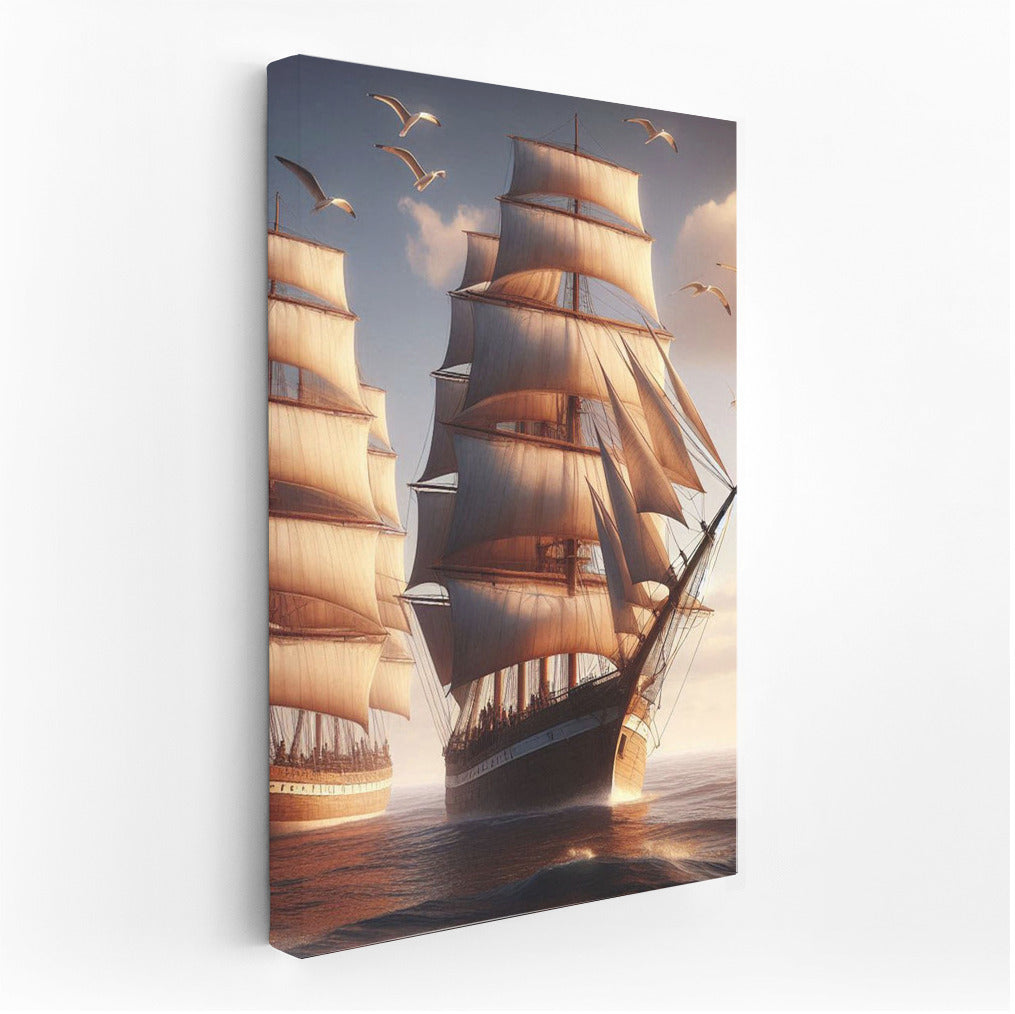 The Grandeur of Schooners: Sea Spaces for Romantics and Dreamers