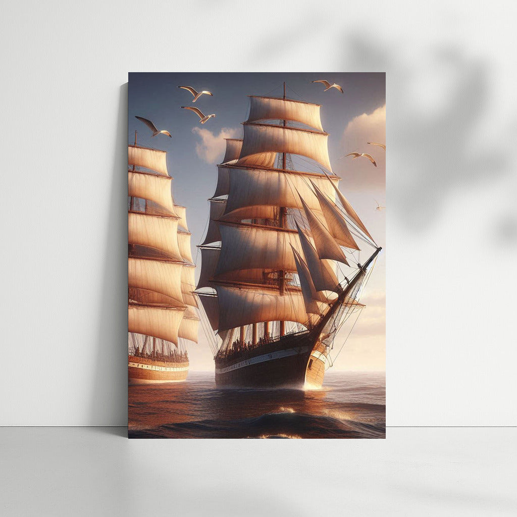 The Grandeur of Schooners: Sea Spaces for Romantics and Dreamers
