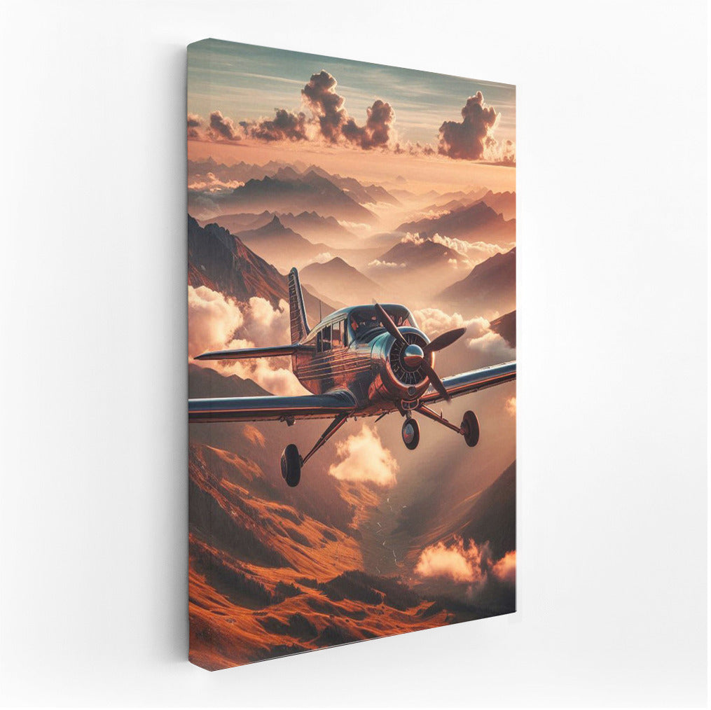 Freedom in the Clouds: Single Engine Airplane