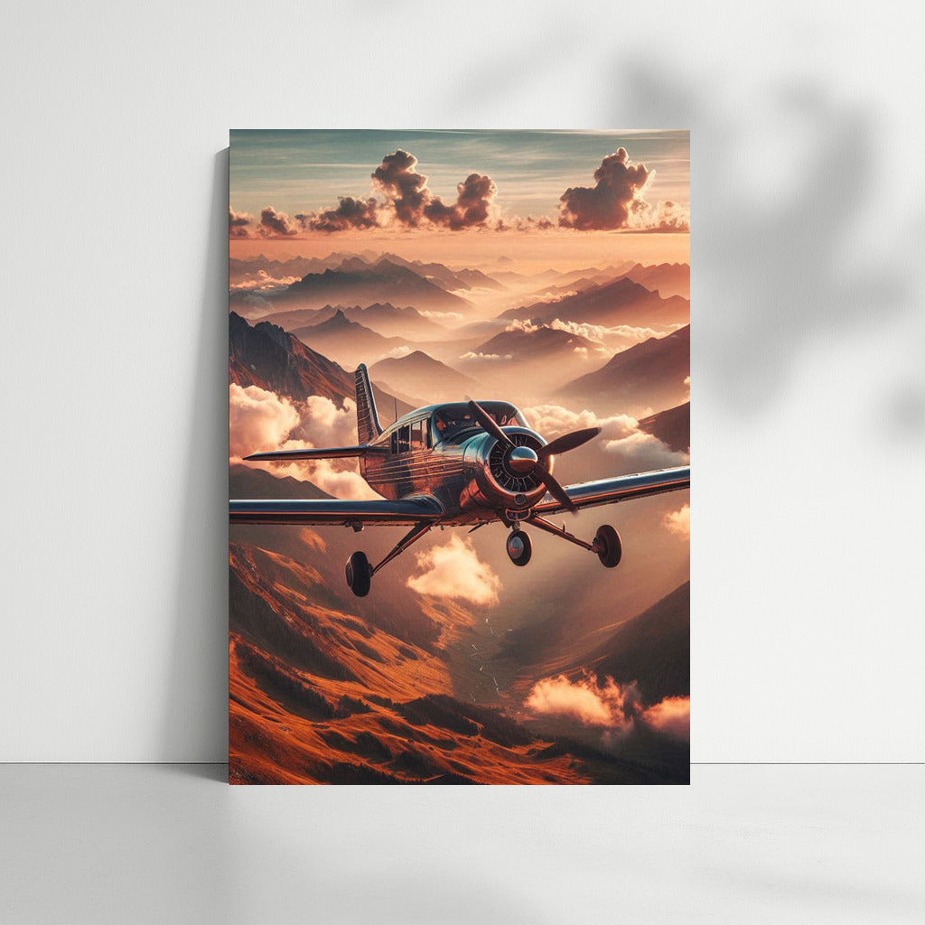 Freedom in the Clouds: Single Engine Airplane