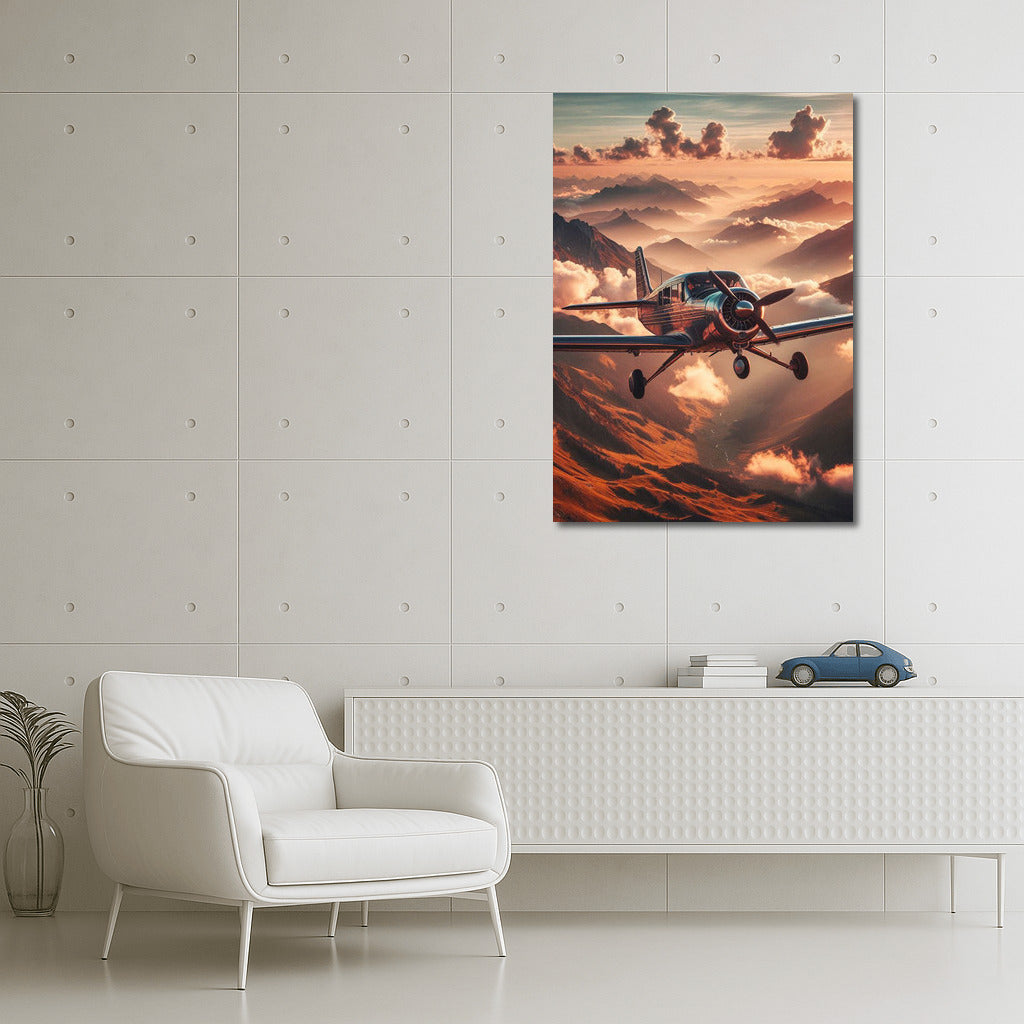 Freedom in the Clouds: Single Engine Airplane