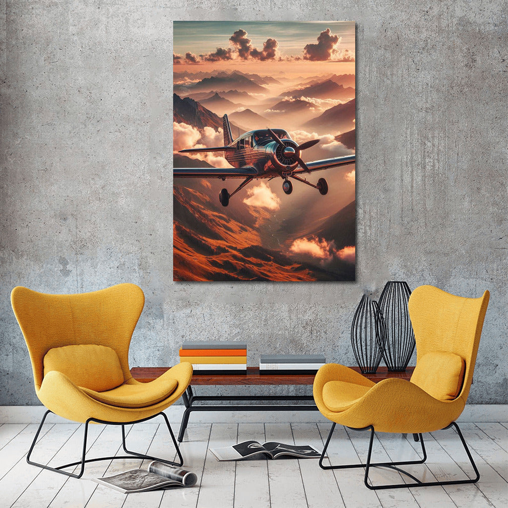 Freedom in the Clouds: Single Engine Airplane