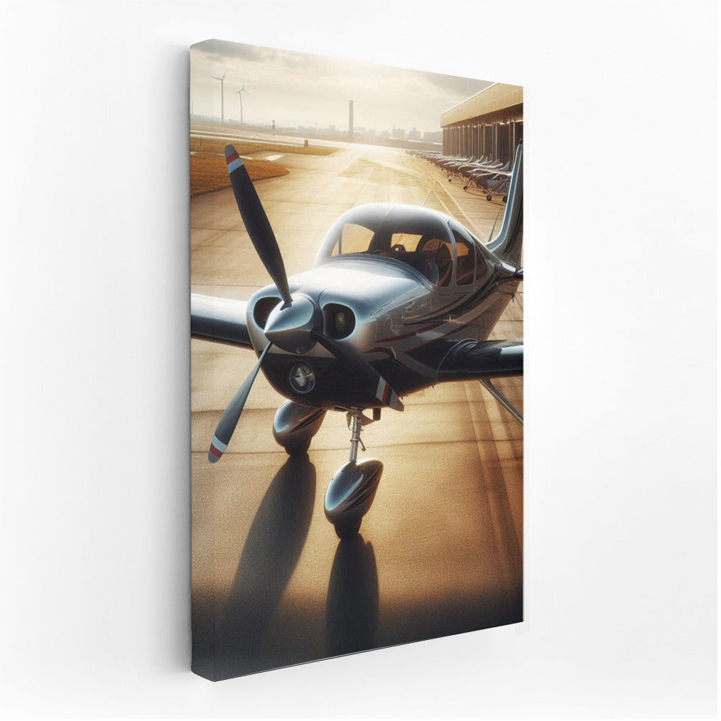 Dream Takeoff: Piston Jet on the Runway