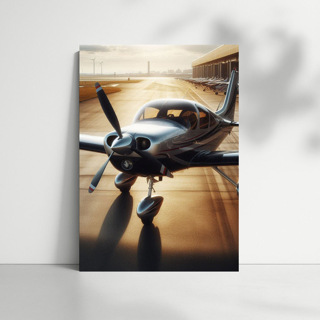 Dream Takeoff: Piston Jet on the Runway