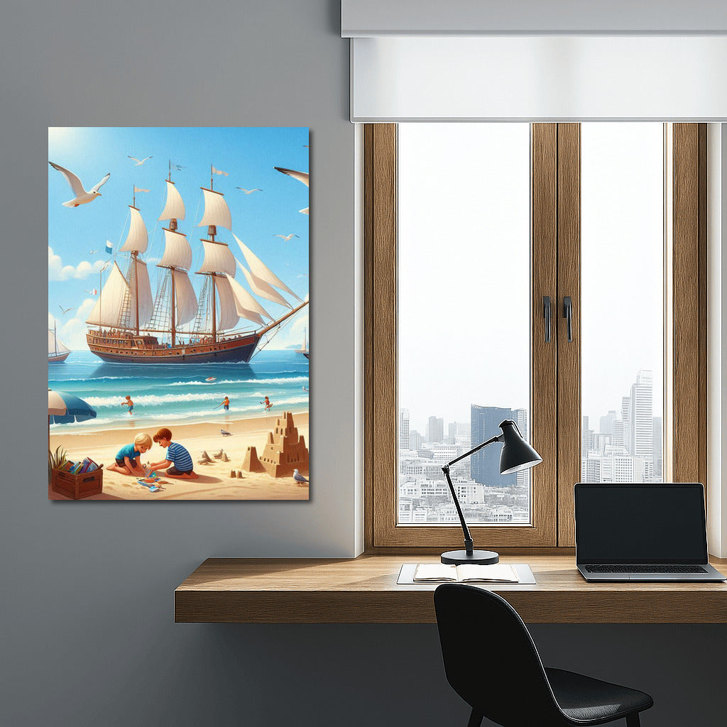 Summer Breeze at Sloops Beach 2: Ships and Kids Games