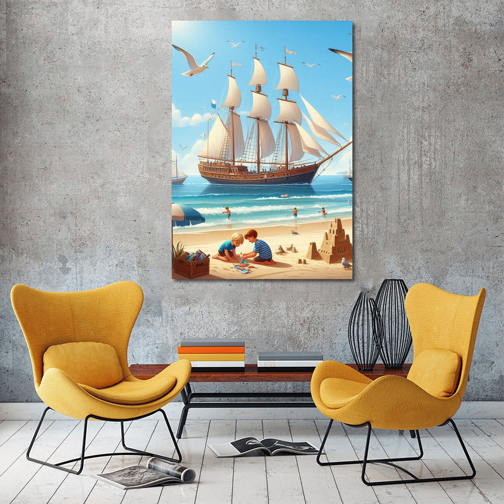 Summer Breeze at Sloops Beach 2: Ships and Kids Games