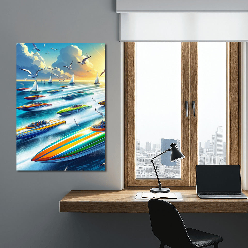 Sloops Sea 3 Regatta: Yachts and Boats on the Shining Sea