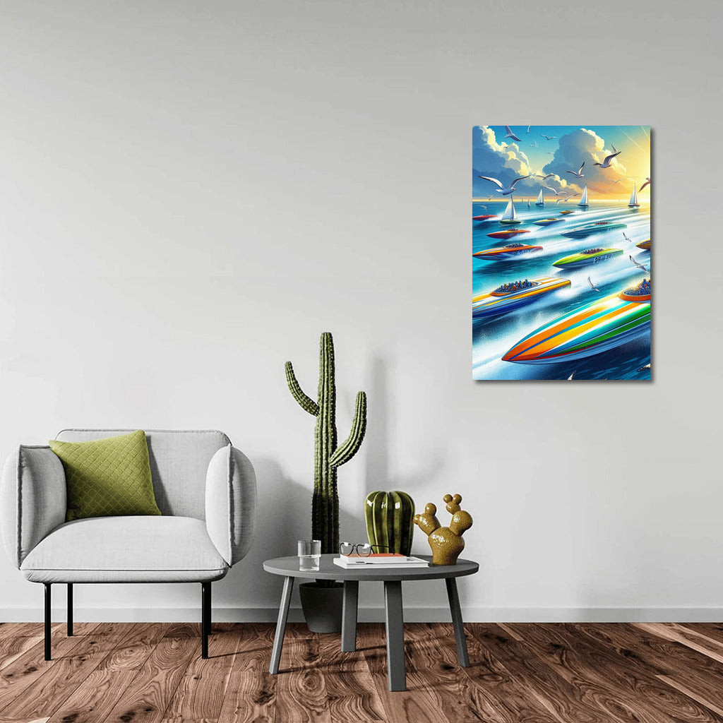 Sloops Sea 3 Regatta: Yachts and Boats on the Shining Sea