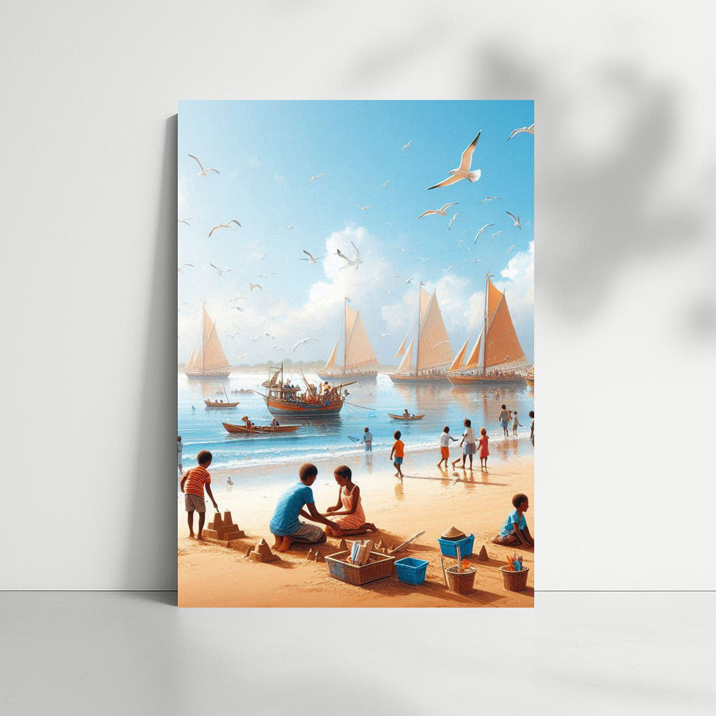 Summer Dreams at Sloops Beach: Kids, Sandcastles and Sails