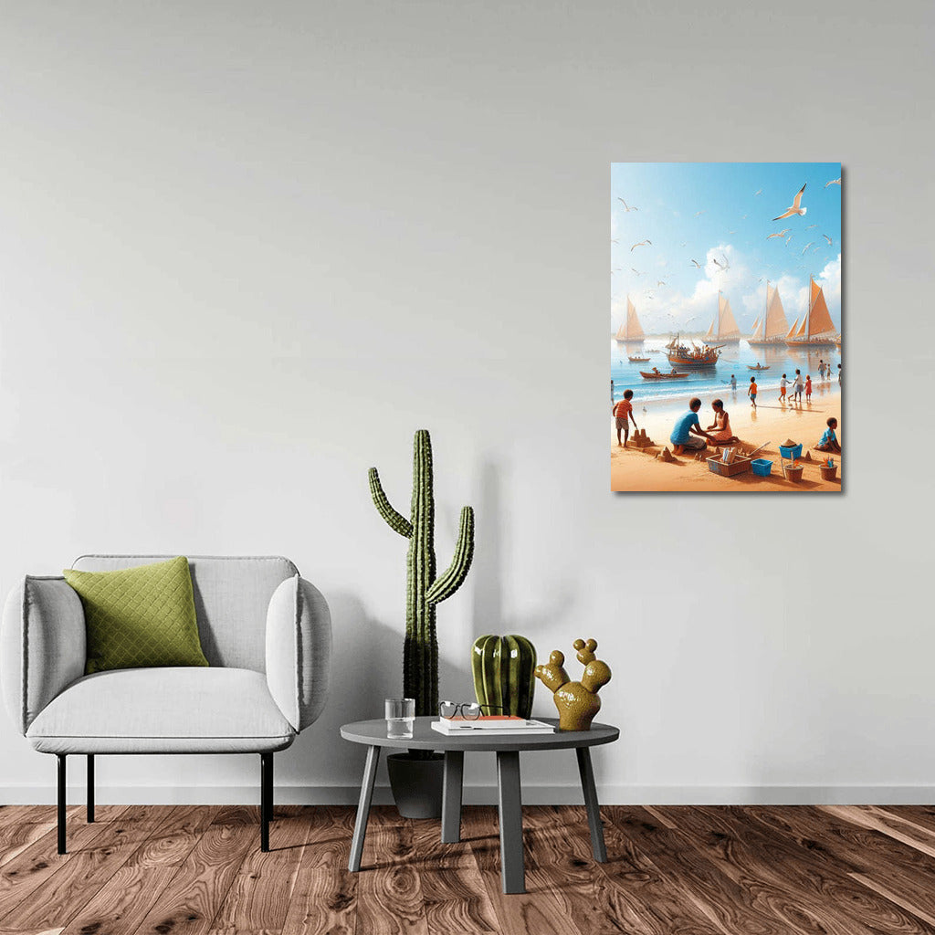 Summer Dreams at Sloops Beach: Kids, Sandcastles and Sails