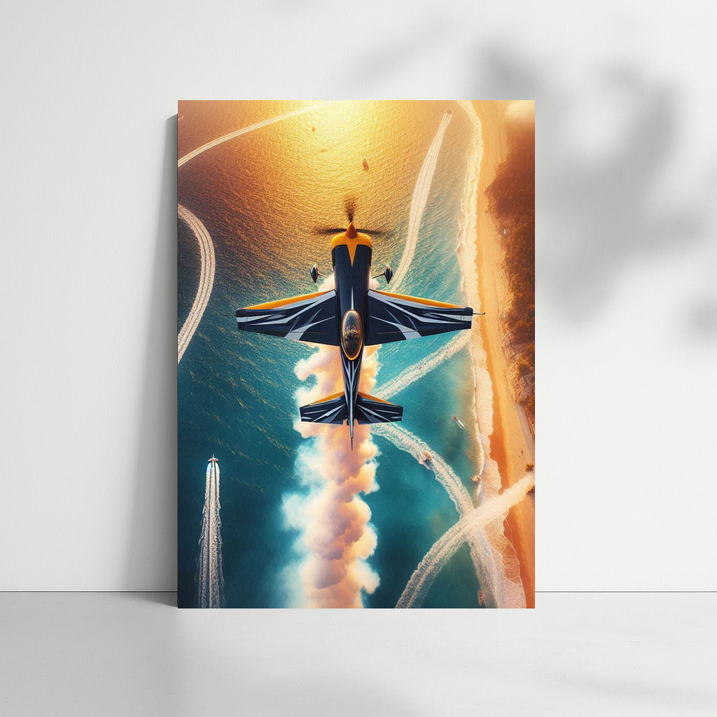 StuntAerobatic Aircraft Ocean: Thrilling Maneuvers Over the Ocean