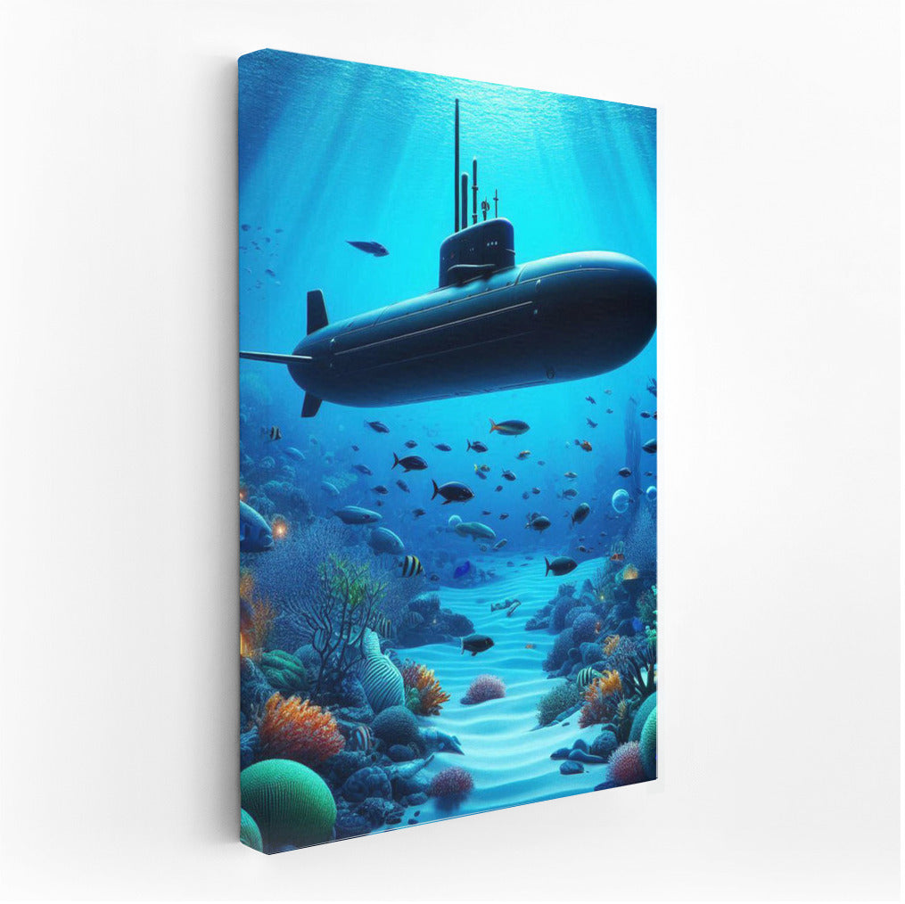 Secrets of the Underwater Submarine among Corals and Fish