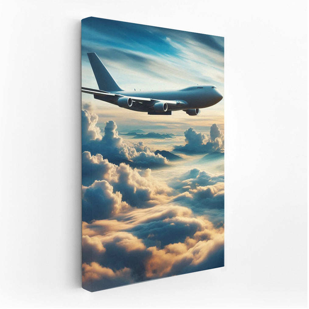 Tanker in the Sky Clouds: Journey to the Heights