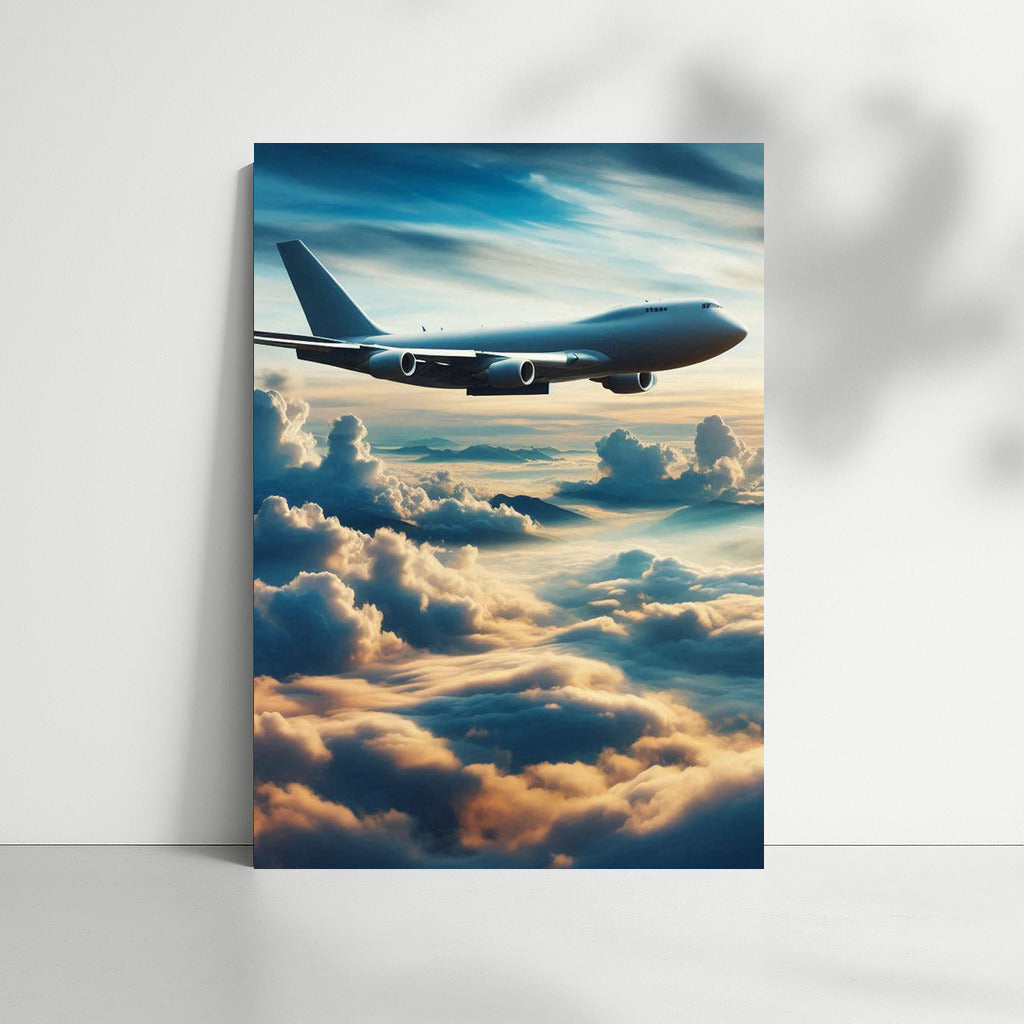 Tanker in the Sky Clouds: Journey to the Heights