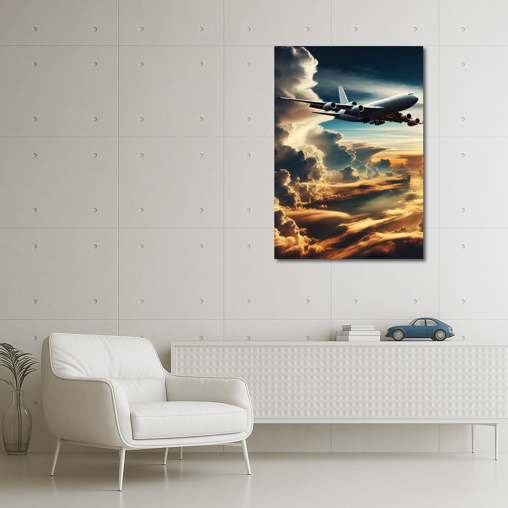 Jet Tanker in the Clouds: Freedom Flight