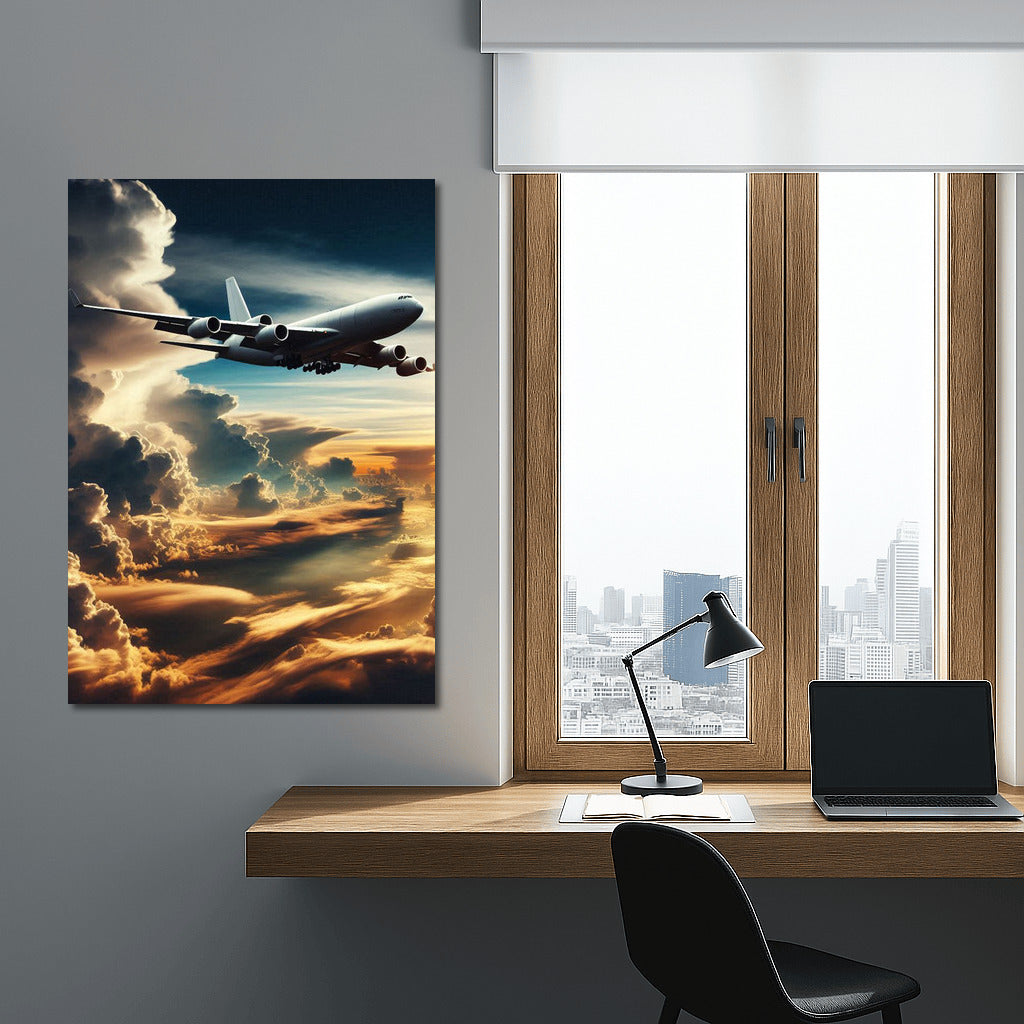 Jet Tanker in the Clouds: Freedom Flight