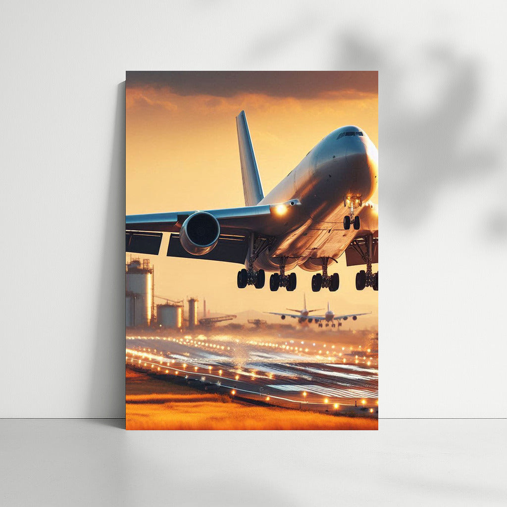 Tanker Plane Takeoff: Power Over the Runway