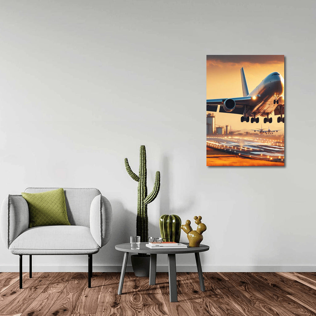 Tanker Plane Takeoff: Power Over the Runway