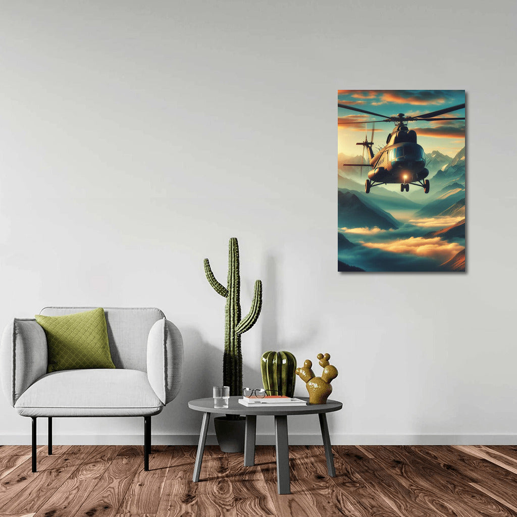 Freedom of Flight: Helicopter in the Mountains